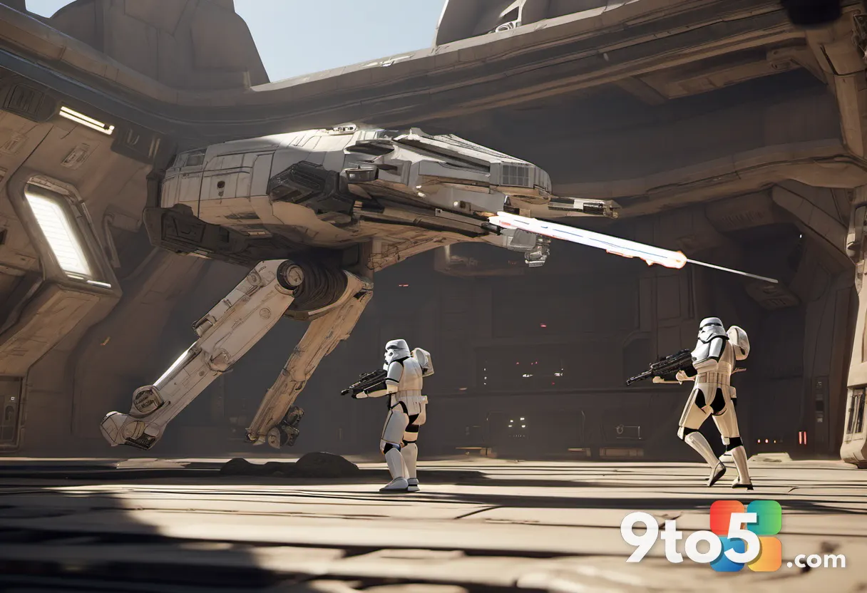 Dynamic turn-based combat scene in Star Wars: Zero Company, featuring photorealistic clones and rebels using cover and F