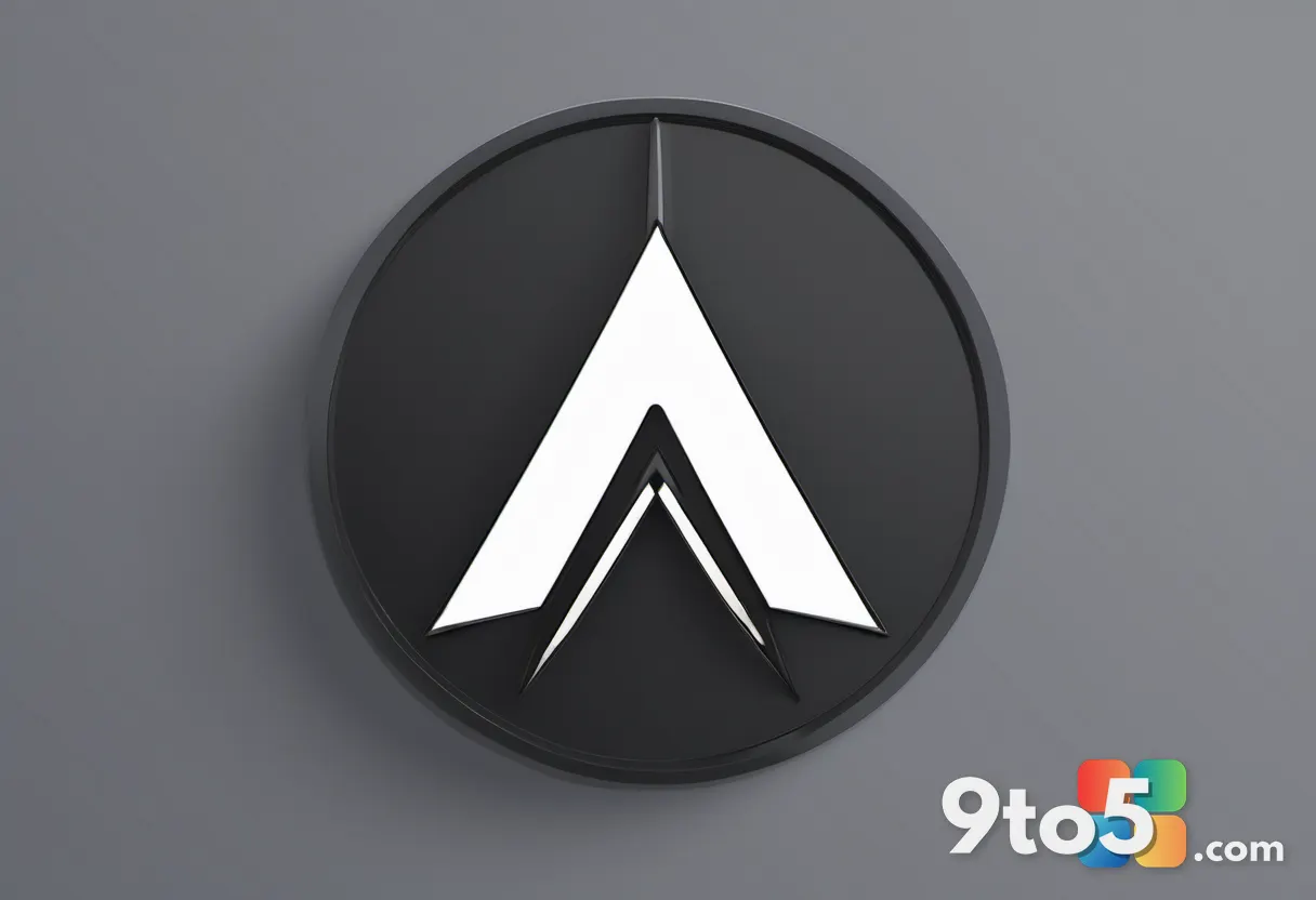 A sleek, minimalist logo of a stylized 'A' with arrows, representing AltTabby, surrounded by floating window thumbnails