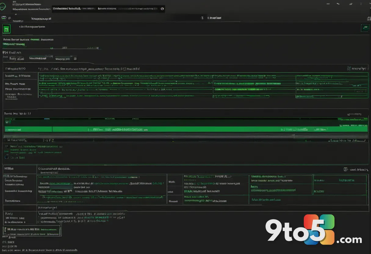 A close-up photograph of a vintage command prompt window displaying green text on a black background, symbolizing legacy