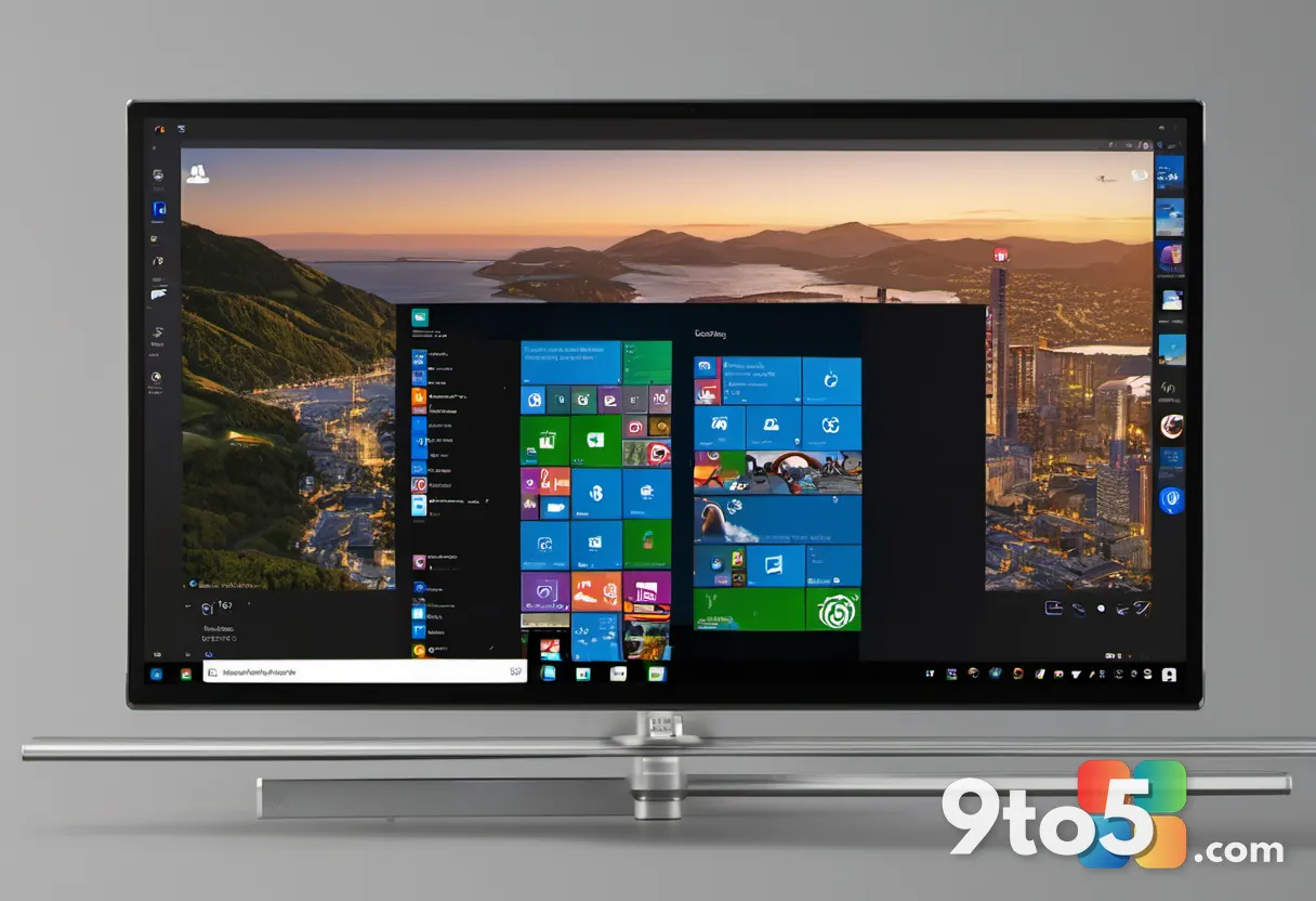 A side-by-side comparison of the Windows 10 and Windows 11 Start menus, highlighting the centered icons and redesigned l