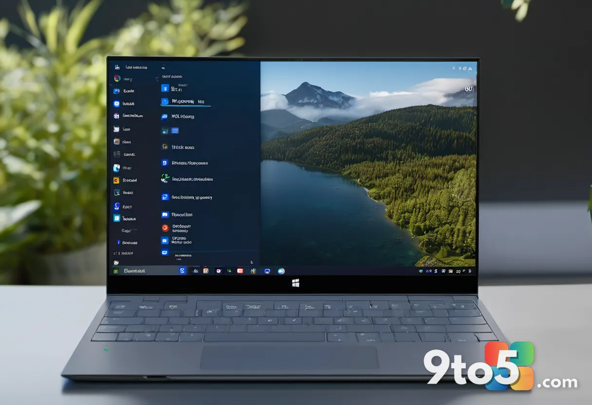 A close-up view of a Windows 11 Settings window focused on the Taskbar personalization menu, highlighting the new toggle