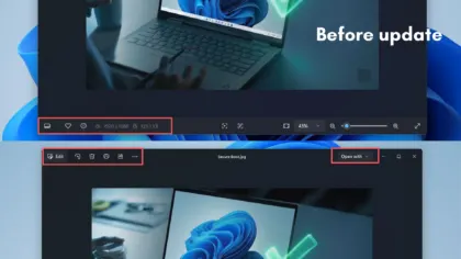 Windows 11 Photos App Gets Debloated, But Microsoft Adds a WebView2 Sequel
