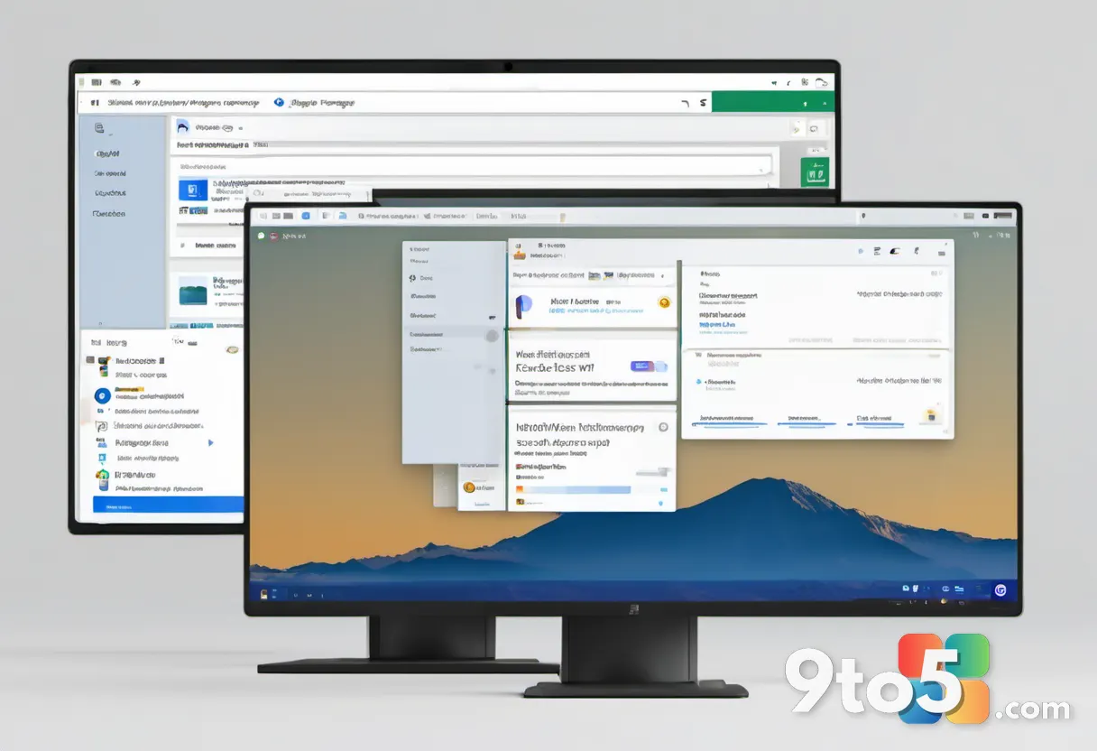 A split-screen illustration showing a slow, cluttered search result on one side and a clean, fast result on the other, r