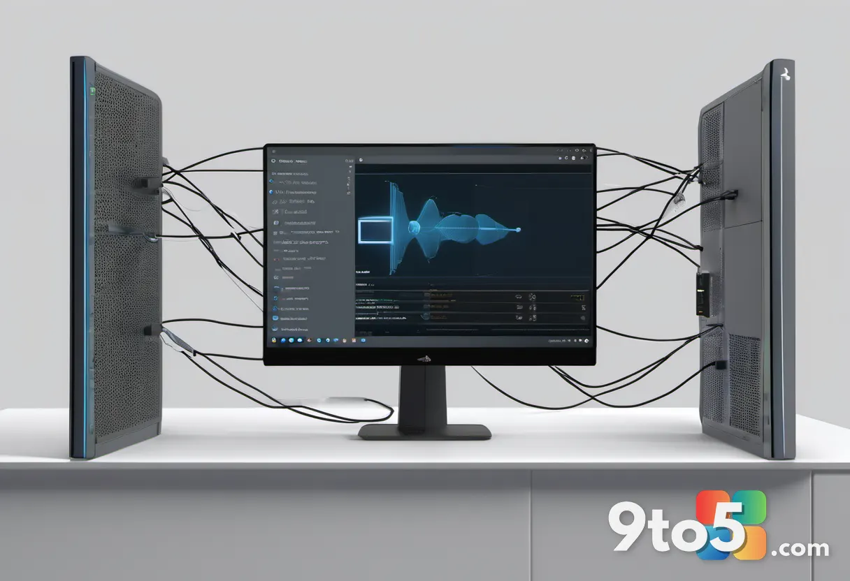 A split composition showing a locked server on one side and an open cloud icon on the other, connected by a thin digital