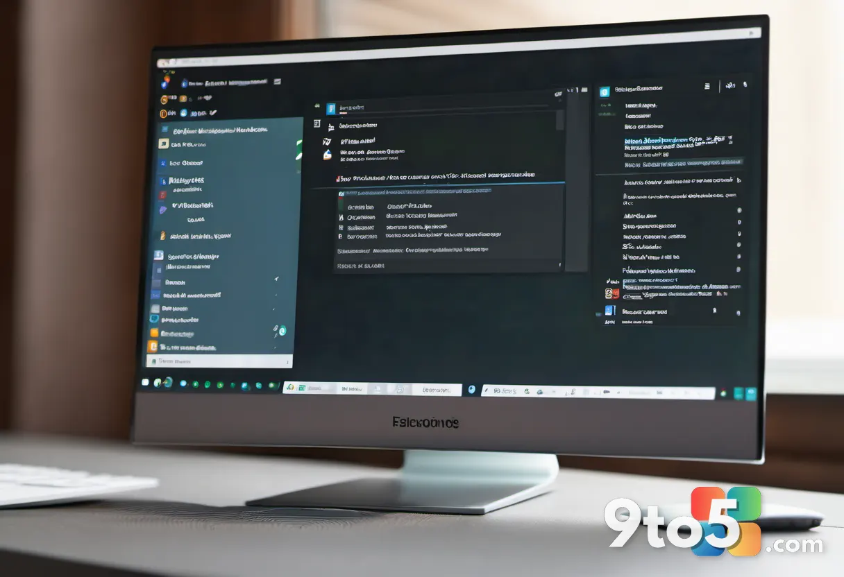 A close-up of a modern laptop screen showing a clean File Explorer window with a highlighted right-click context menu, s
