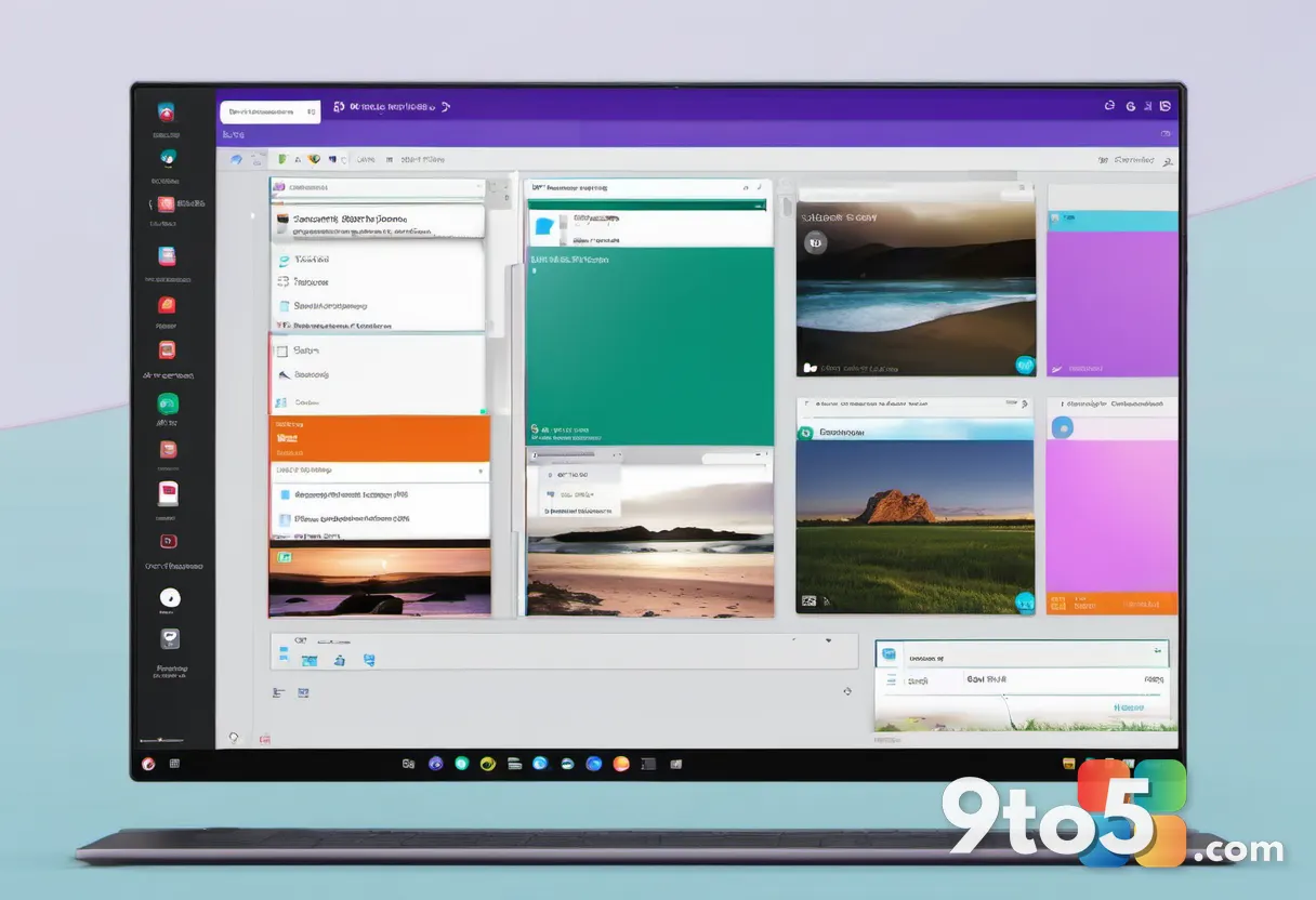 A close-up of a Windows file explorer window on a desktop, with a colorful GIF file highlighted inside the Pictures fold