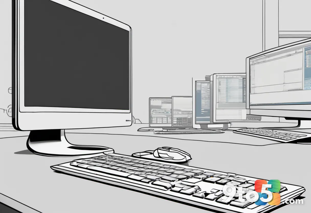 A person's hands resting on a keyboard in front of a browser window, viewed from over the shoulder, warm ambient lightin