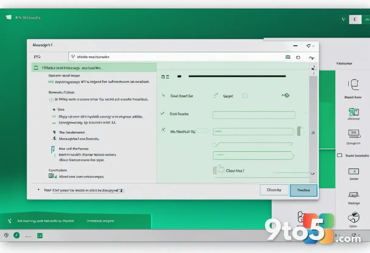 A close-up of a Windows settings panel showing the Windows Update Troubleshooter interface with a green checkmark, cool