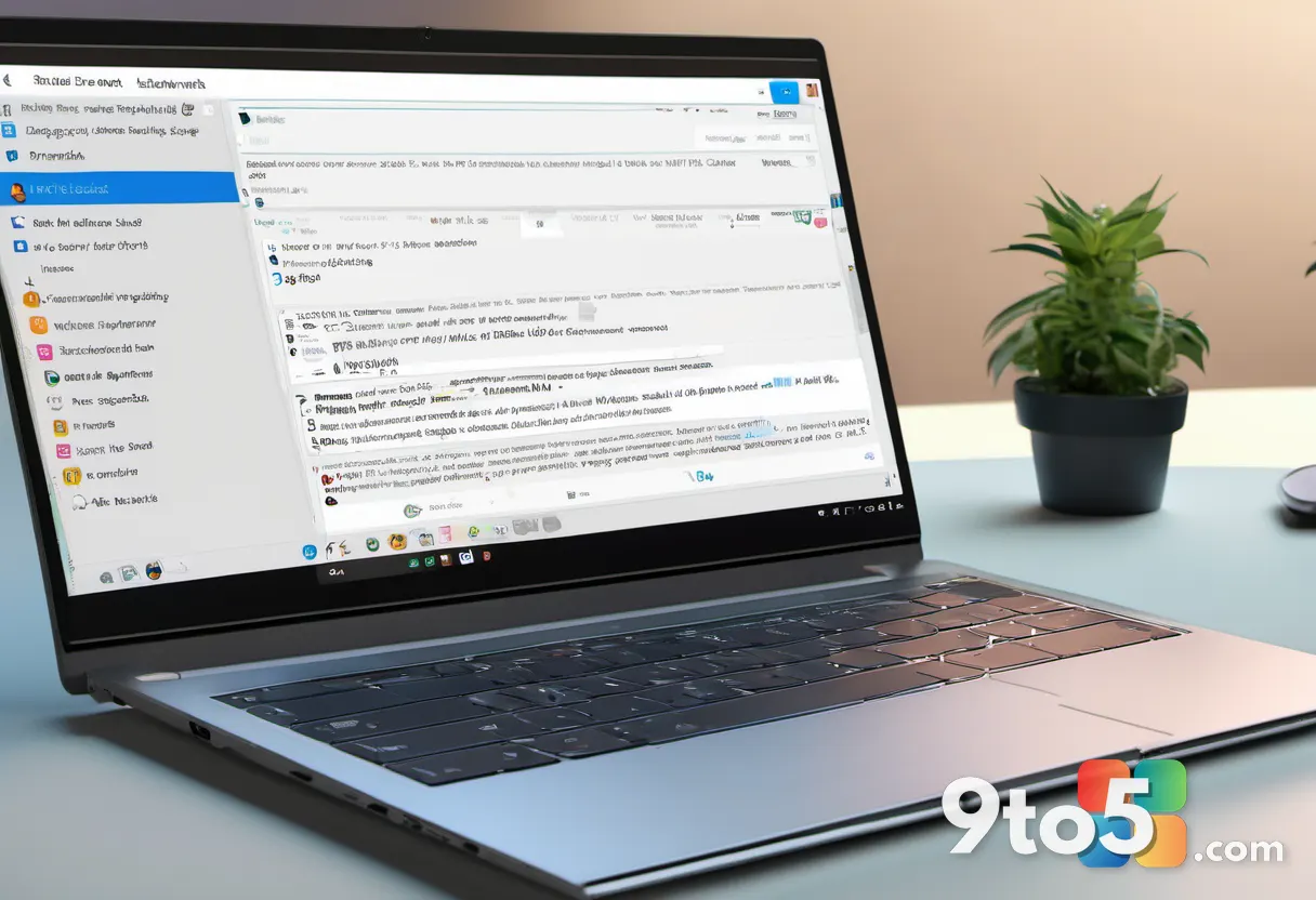 A laptop screen showing a comment thread full of skeptical emoji and text in a dim room, warm desk lamp glow, close-up a