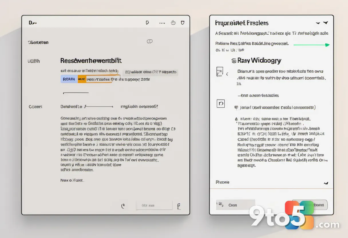 A split-screen concept showing raw Markdown source text on one side and clean rendered prose on the other, soft neutral