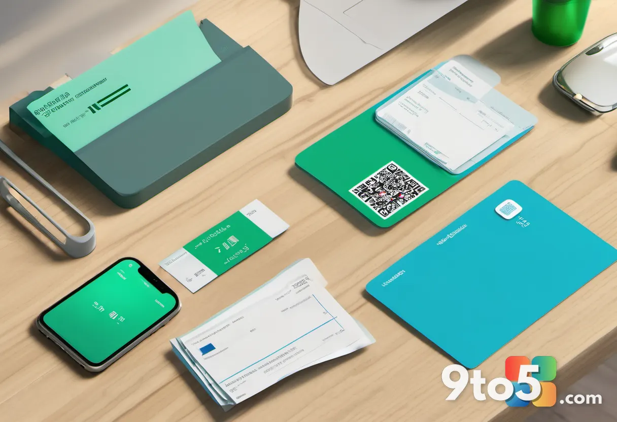 A clean flat-design illustration of a perpetual license key beside a stack of monthly subscription receipts on a wooden