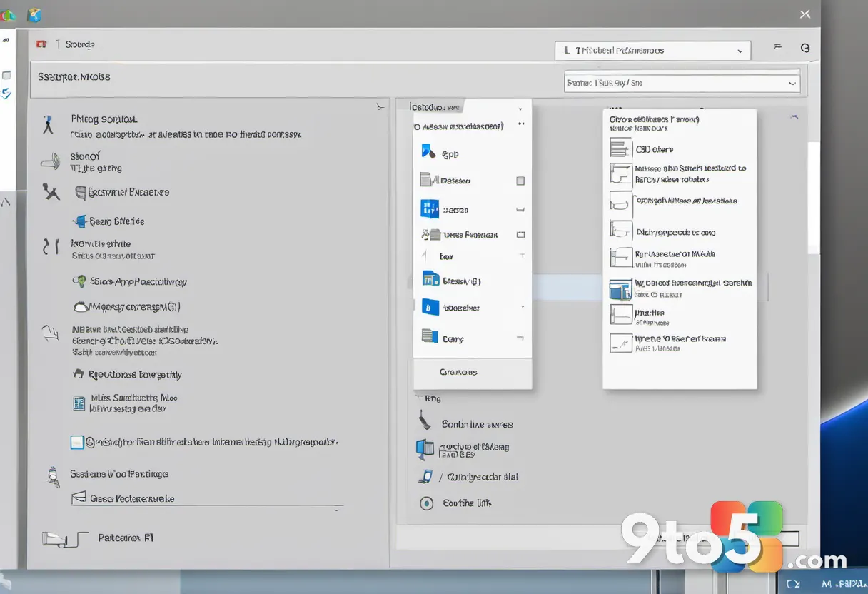 A close-up of a Windows Settings dialog showing the Voice packages window with dated gray borders and sharp corners, iso
