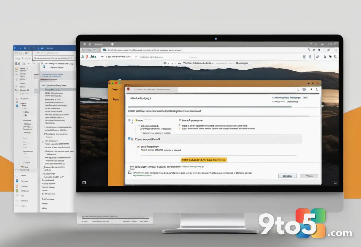 A Chrome browser window displaying a hardware-compliance notice on an older laptop screen, warm amber and gray tones, ed