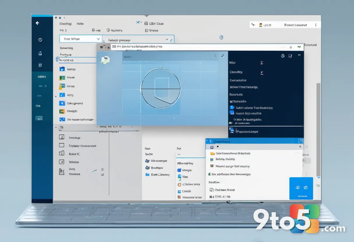 Windows 11 Quick Settings dropdown panel with a highlighted Energy Recommendations tile showing a leaf and battery icon,