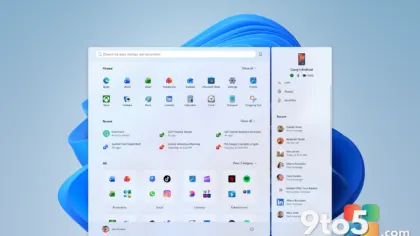 New Windows 11 Insider Preview builds add a scrollable Start menu companion and Quick Settings energy tips