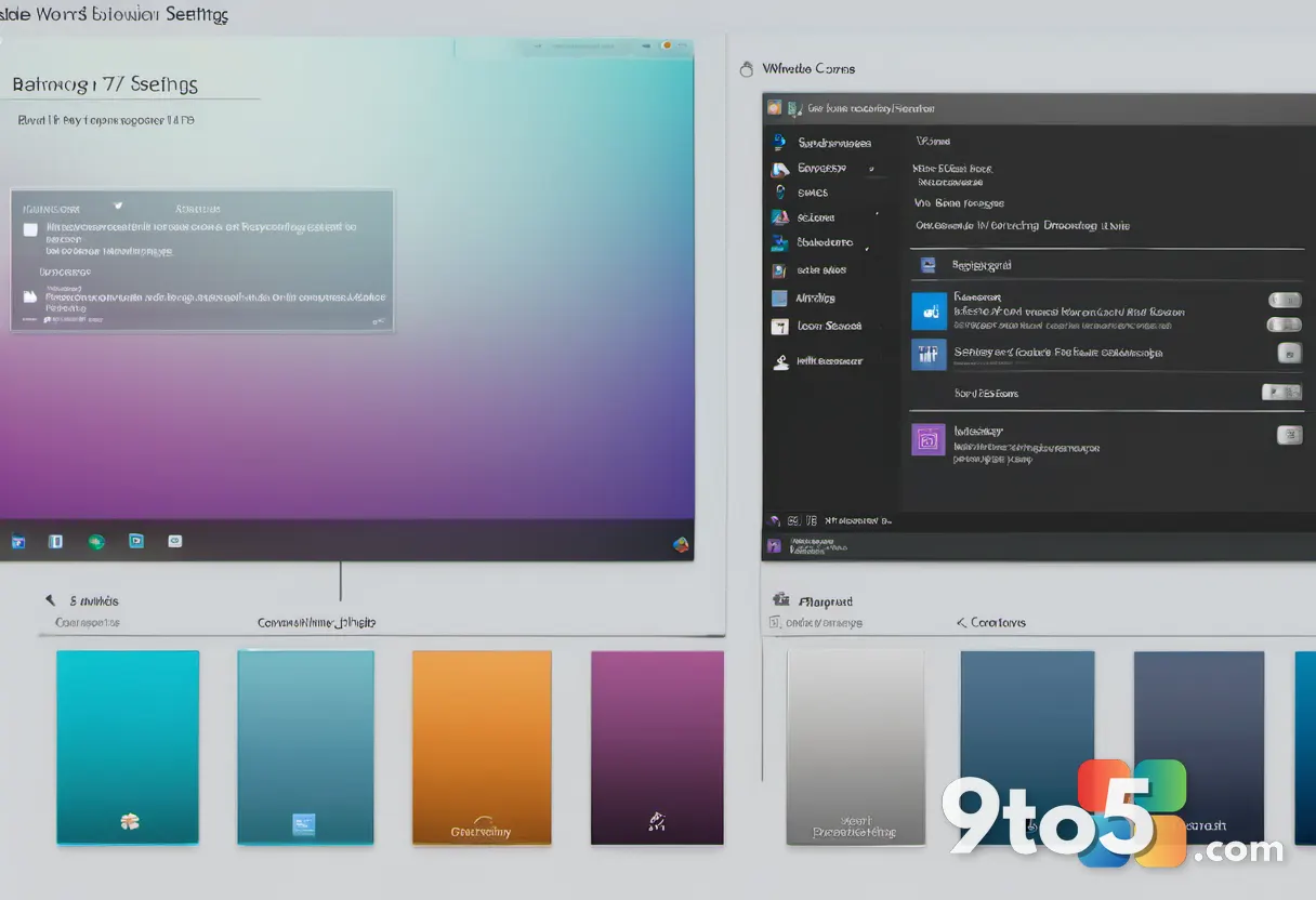 A Windows 7 Personalization settings window with a plain solid-color swatch selected, muted desktop background, soft nat