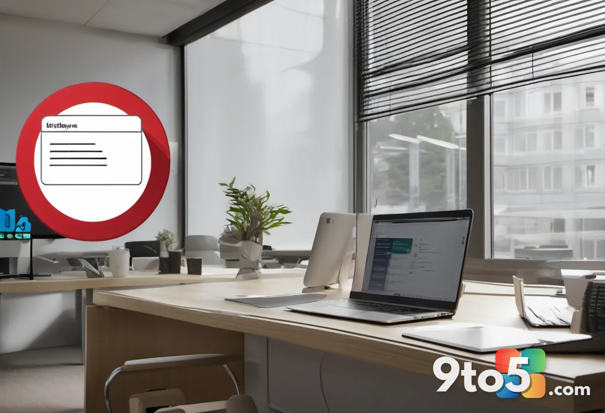 A calendar page marked Patch Tuesday with a red exclamation mark, a coffee cup beside it, and a Windows update spinner f
