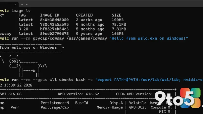 WSL containers is now generally available, bringing native Linux containers to Windows