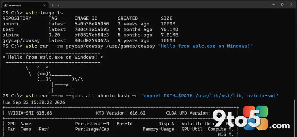 WSL containers is now generally available, bringing native Linux containers to Windows