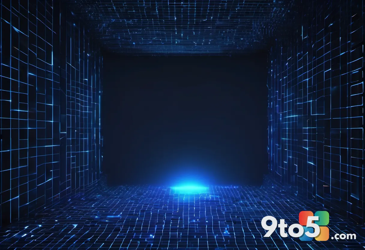 An abstract illustration of a glowing blue digital shield made of data streams against a dark background, symbolizing da