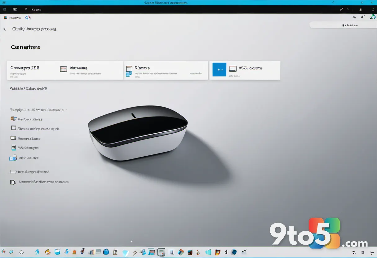 A hand using a mouse to right-click a wallpaper image on a Windows 11 desktop, 'Set as desktop wallpaper' menu highlight