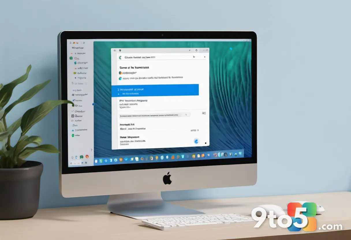 Close-up of a browser tab staying open while a subtle circular progress ring fills, symbolizing a background update with