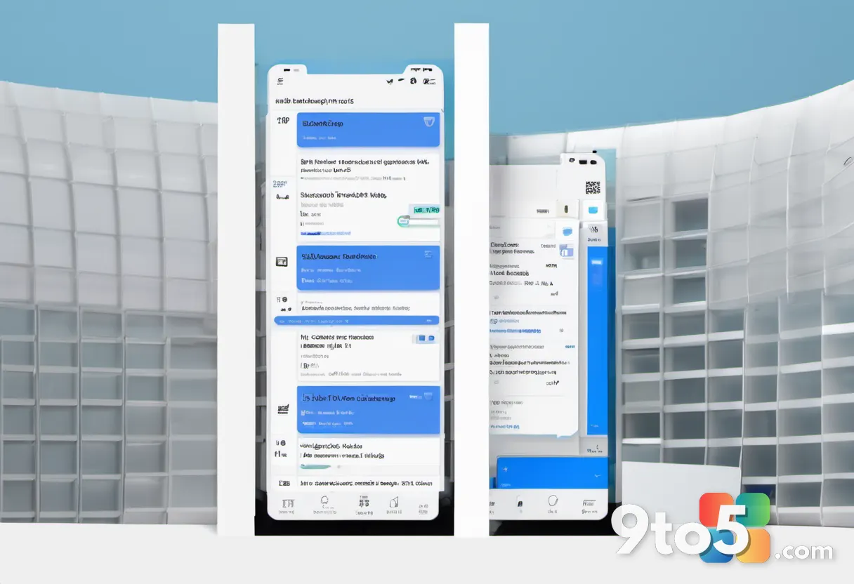 A minimalist split-screen concept: a traditional file-search results list on the left fading into an AI agent completing