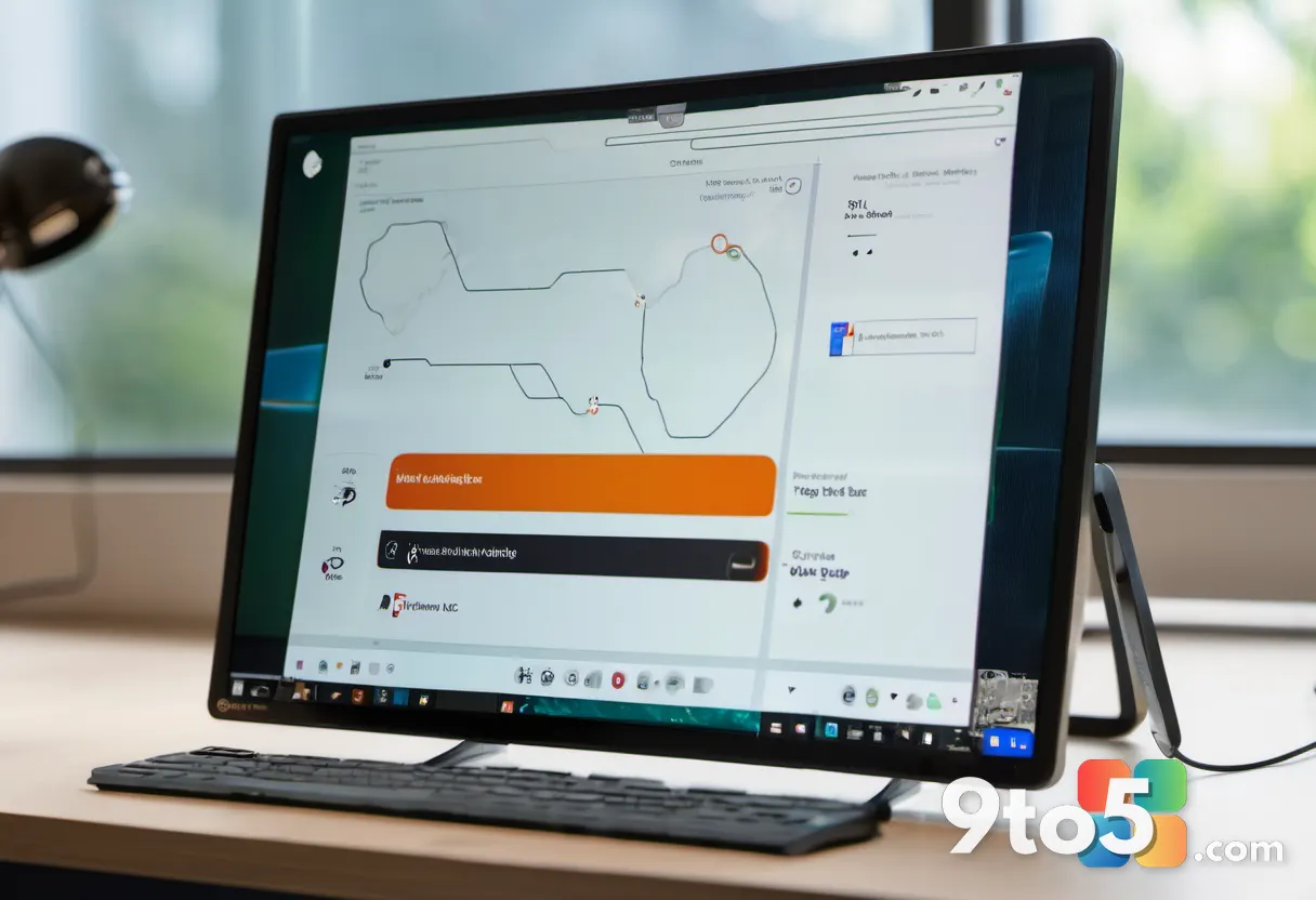 A close-up of a finger tapping an Add widgets button on a Windows 11 Widgets board displayed on a touchscreen monitor. S