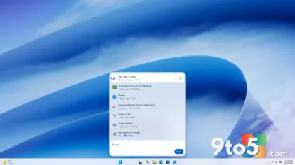 New Windows 11 builds bring a redesigned Windows Search with inline actions