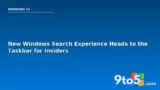 New Windows Search Experience Heads to the Taskbar for Insiders