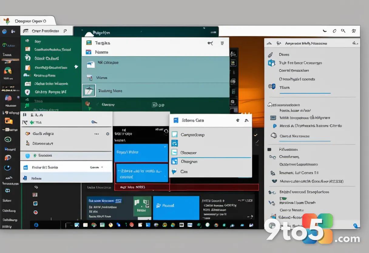 A close-up of the Windows 11 Settings Personalization Taskbar panel on a light background, highlighting a dropdown menu 