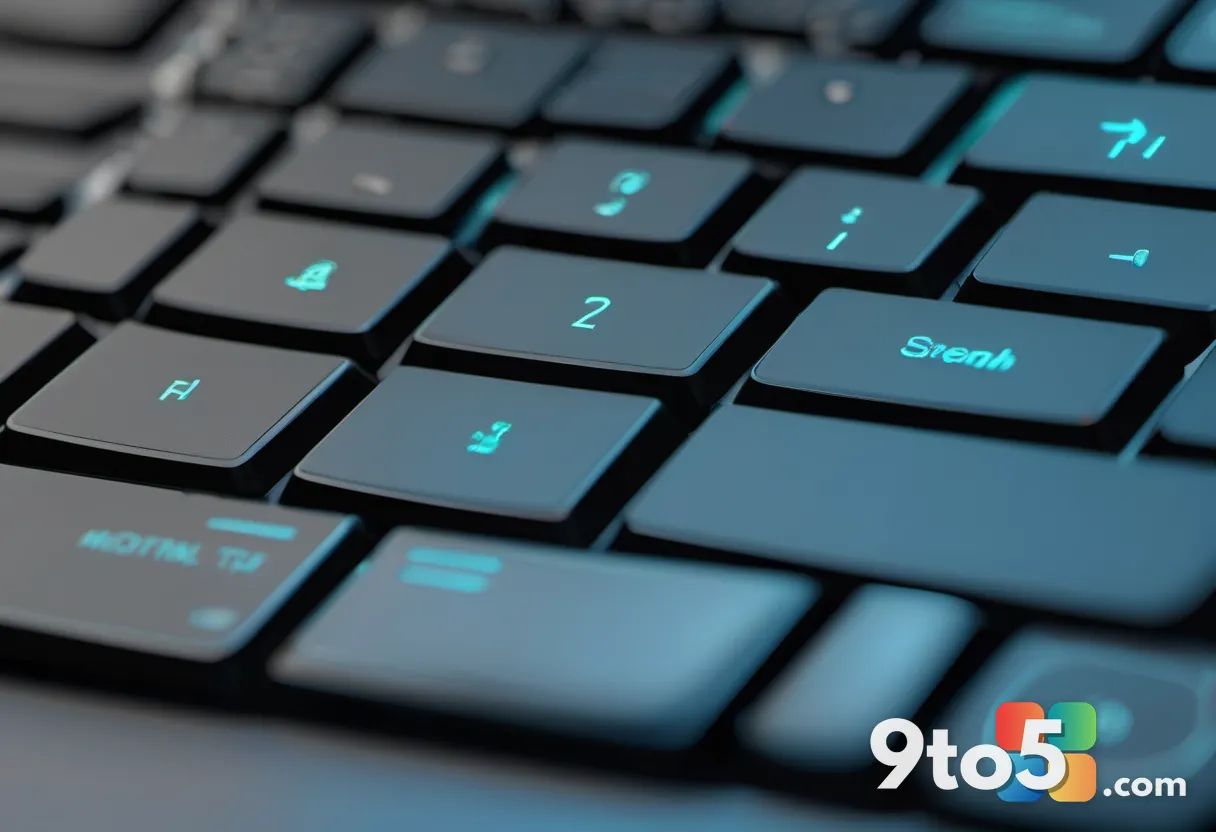 Close-up of a backlit mechanical keyboard with a translucent terminal overlay showing keyboard protocol data streams, co