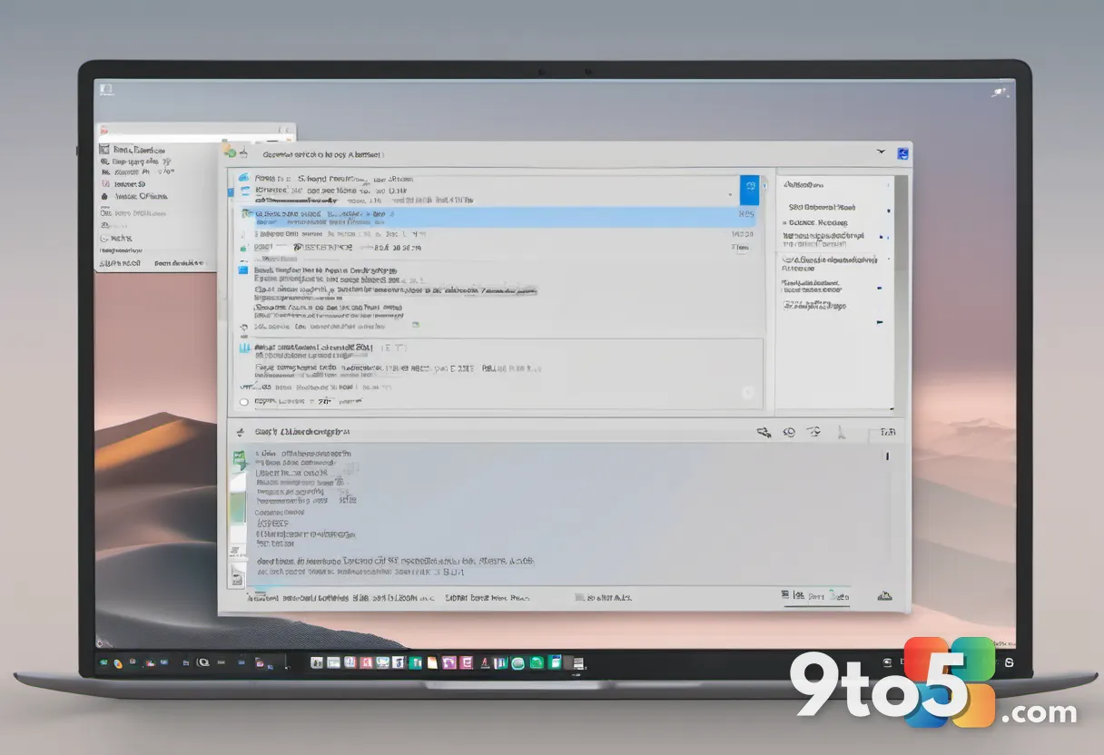 Two overlapping terminal windows on a clean desktop, each with multiple tabs and split panes showing code, warm desk lam